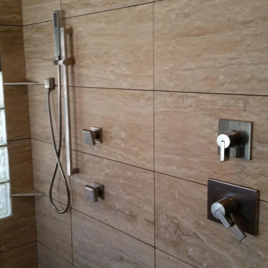 Shower fixture installation for Water Heater Installation in Defiance